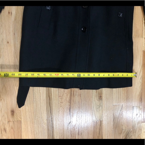 Burberry Brit Wool Blend Trench Coat - Picture 12 of 13